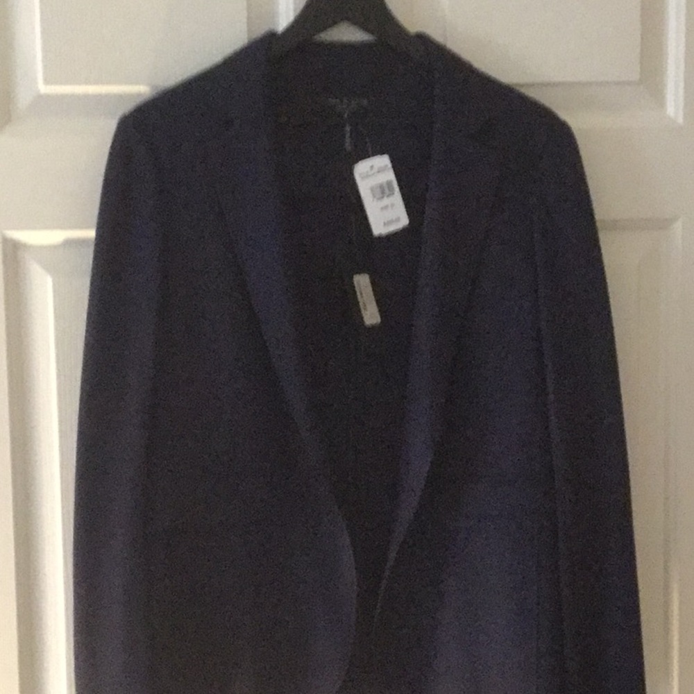 Rag and Bone size 10 classic navy blazer